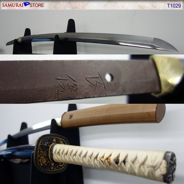 T1029 Katana Sword NAGATOSHI - Antiques - SAMURAI STORE