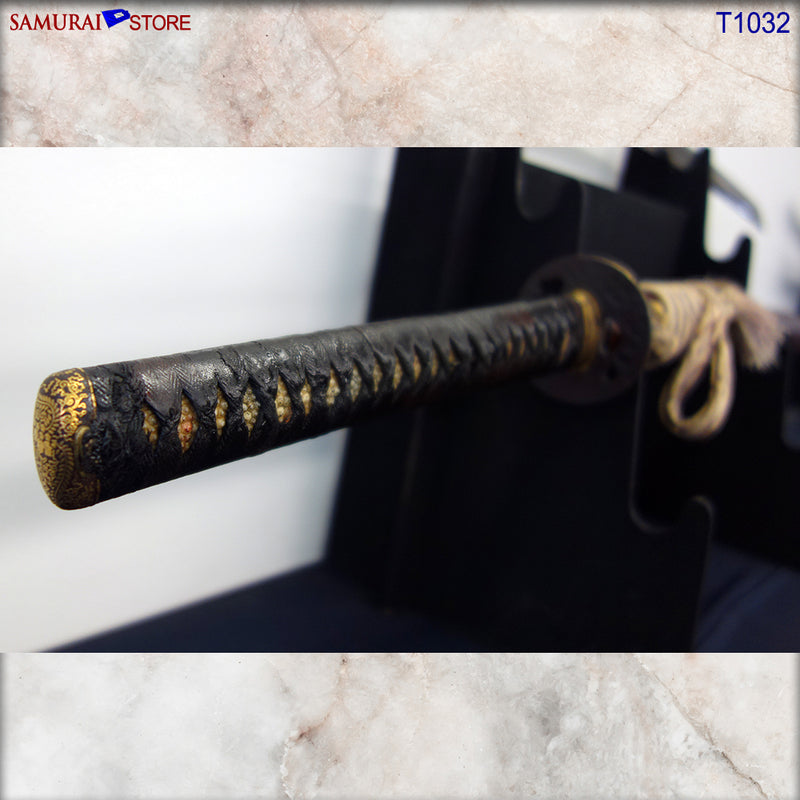 T1032 Katana Sword TAKANOBU - Antique - SAMURAI STORE