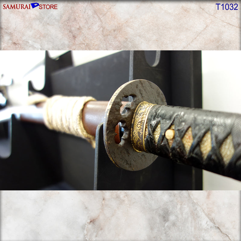 T1032 Katana Sword TAKANOBU - Antique - SAMURAI STORE