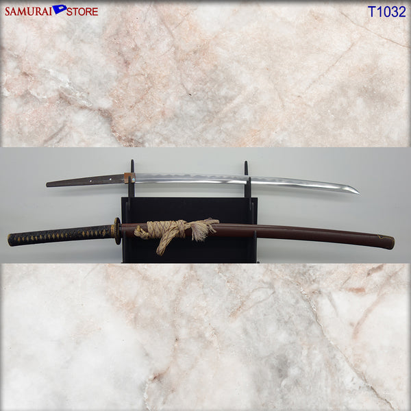 T1032 Katana Sword TAKANOBU - Antique - SAMURAI STORE