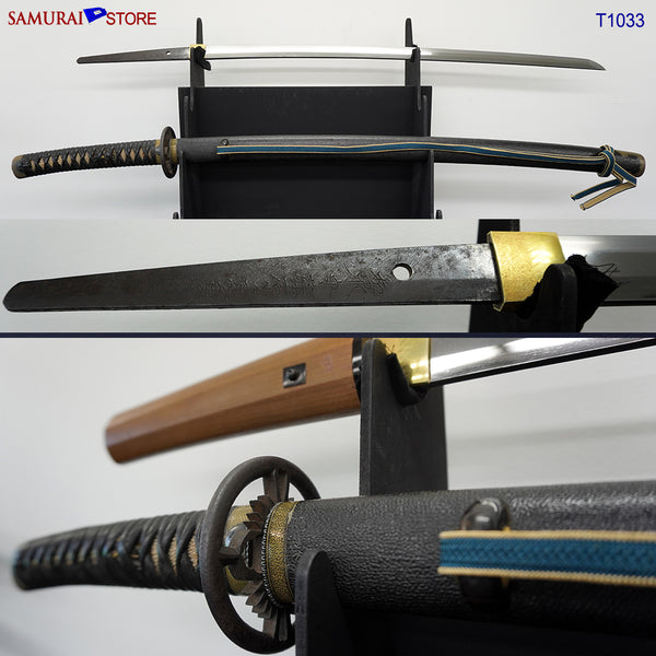 T1033 Katana Sword FUJIWARA KANESHIGE - Antiques NBTHK - SAMURAI STORE