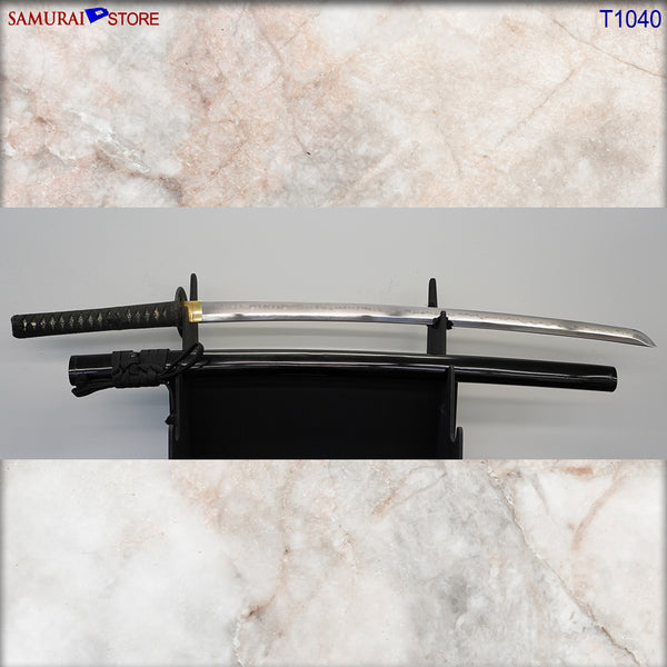 T1040 Katana Sword - Antique w/no Inscription - SAMURAI STORE
