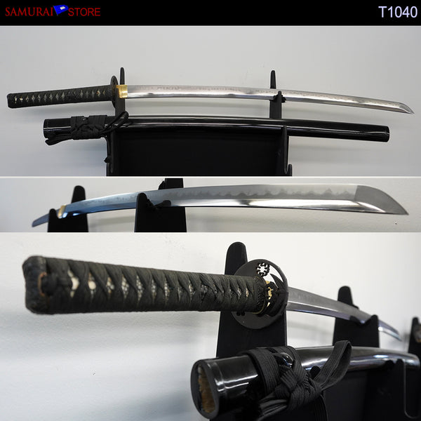 T1040 Katana Sword - Antique w/no Inscription - SAMURAI STORE