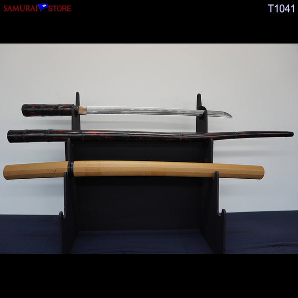 T1041 Wakizashi Sword KANEMORI in Shikomi-Zue Cane w/ NBTHK certificate - SAMURAI STORE