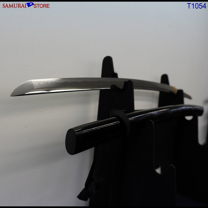 T1054 Katana Sword TOSHIHIDE - Antique w/ Ornate Mountings - SAMURAI STORE