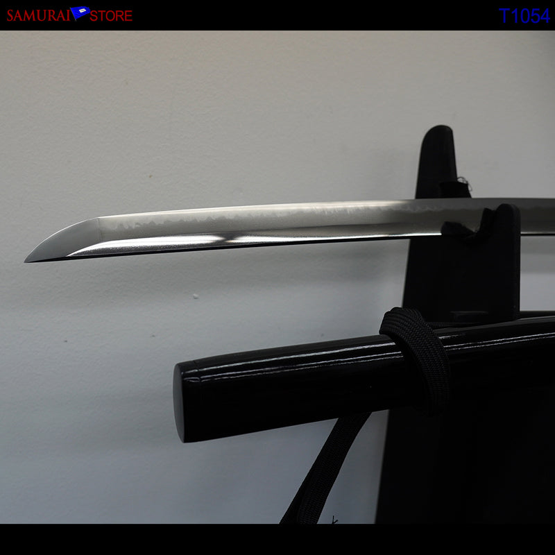 T1054 Katana Sword TOSHIHIDE - Antique w/ Ornate Mountings - SAMURAI STORE