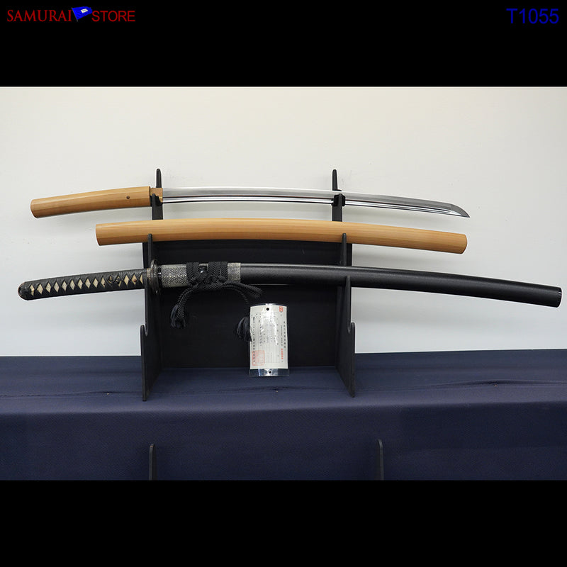 T1055 Katana Sword TOKIMITSU - Antique w/ Ornate Mountings - SAMURAI STORE