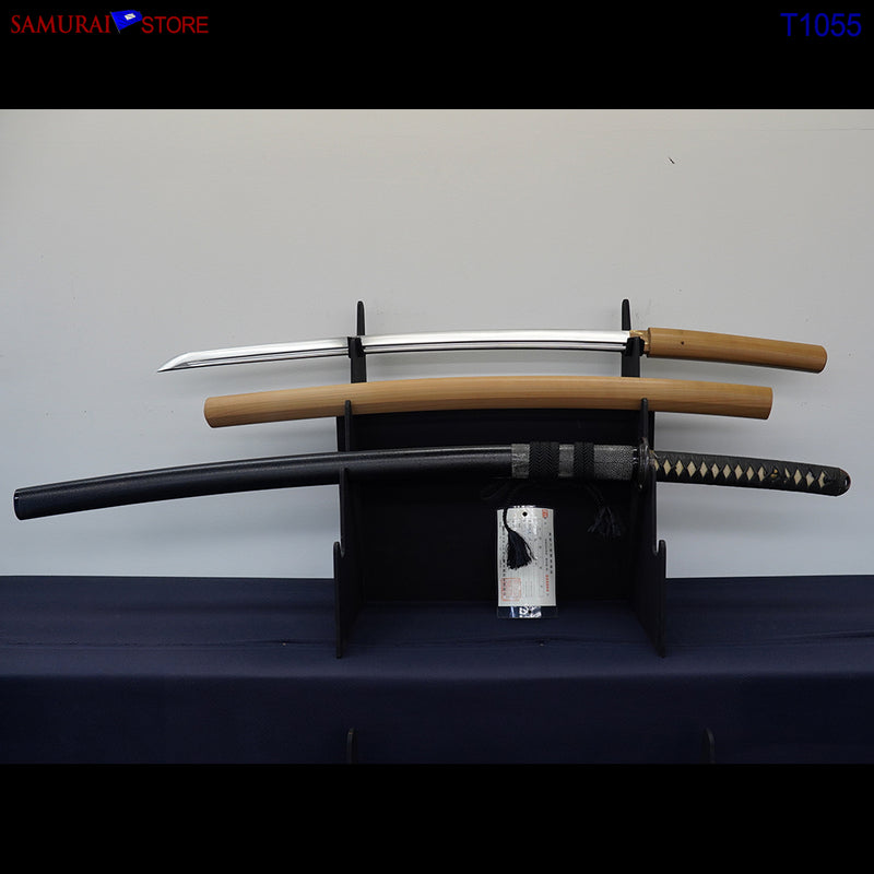 T1055 Katana Sword TOKIMITSU - Antique w/ Ornate Mountings - SAMURAI STORE