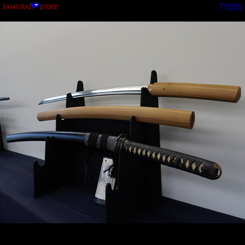 T1055 Katana Sword TOKIMITSU - Antique w/ Ornate Mountings - SAMURAI STORE
