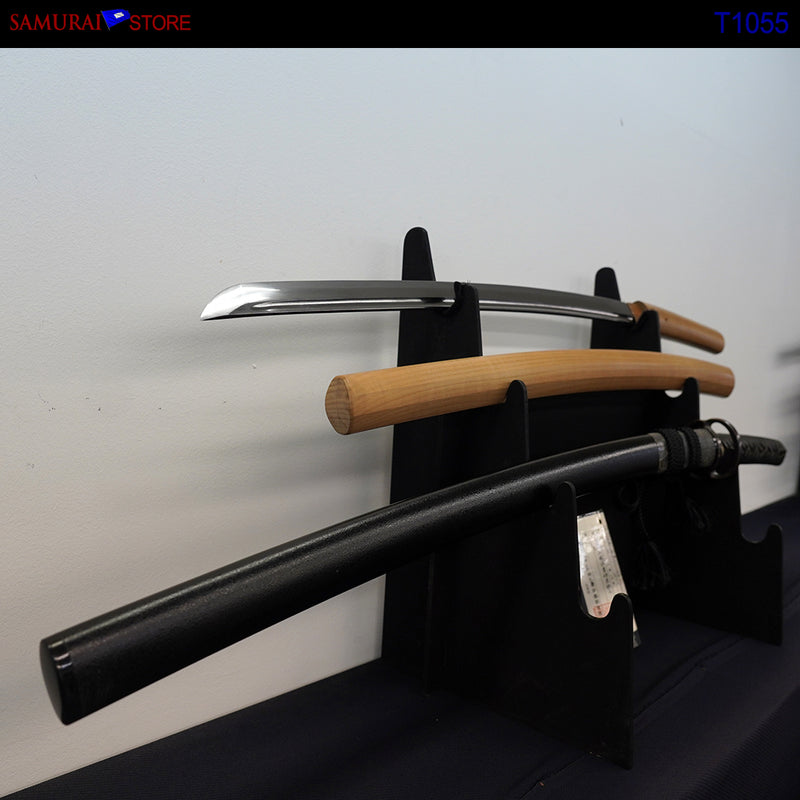 T1055 Katana Sword TOKIMITSU - Antique w/ Ornate Mountings - SAMURAI STORE