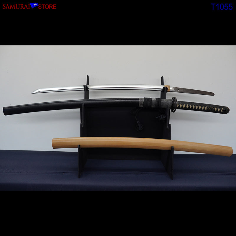 T1055 Katana Sword TOKIMITSU - Antique w/ Ornate Mountings - SAMURAI STORE