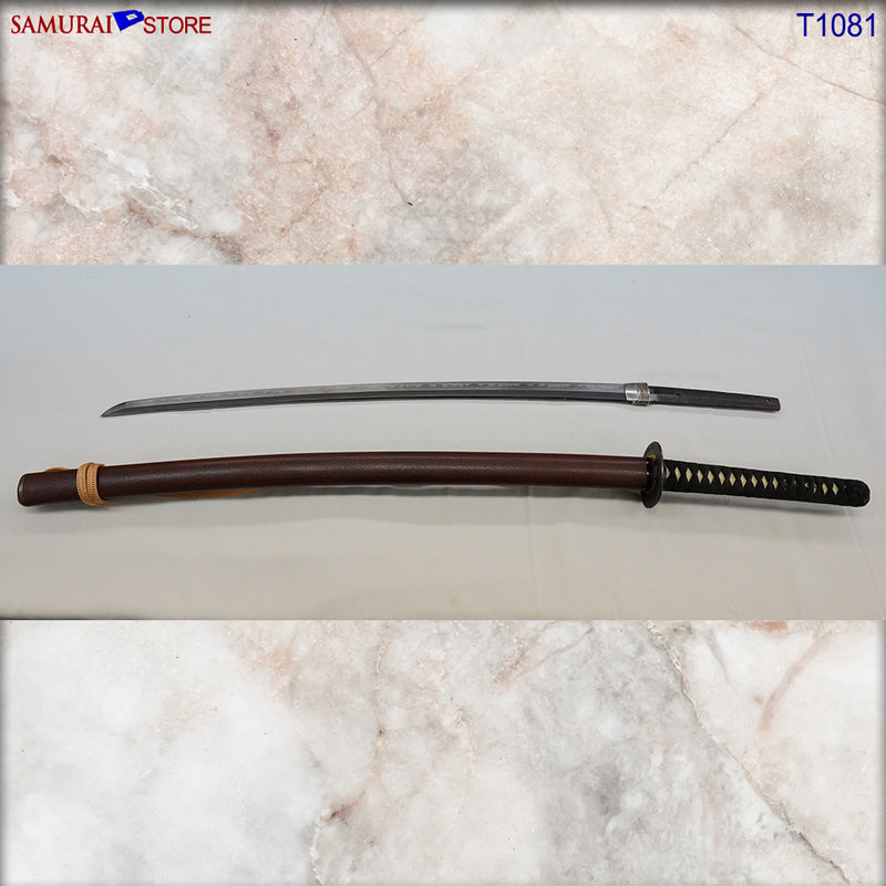 T1081 Katana Sword IESUKE - Antique w/ NBTHK certificate - SAMURAI STORE