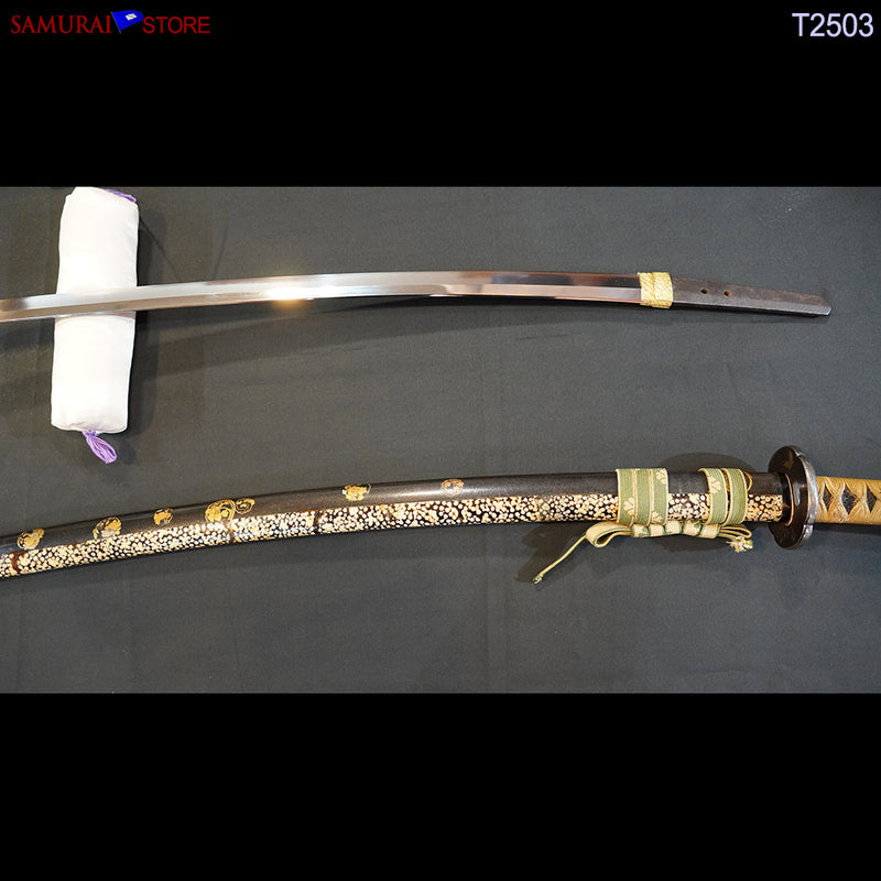 T2053 Katana Sword KATSUMITSU - Antique w/ NBTHK certificate - SAMURAI STORE