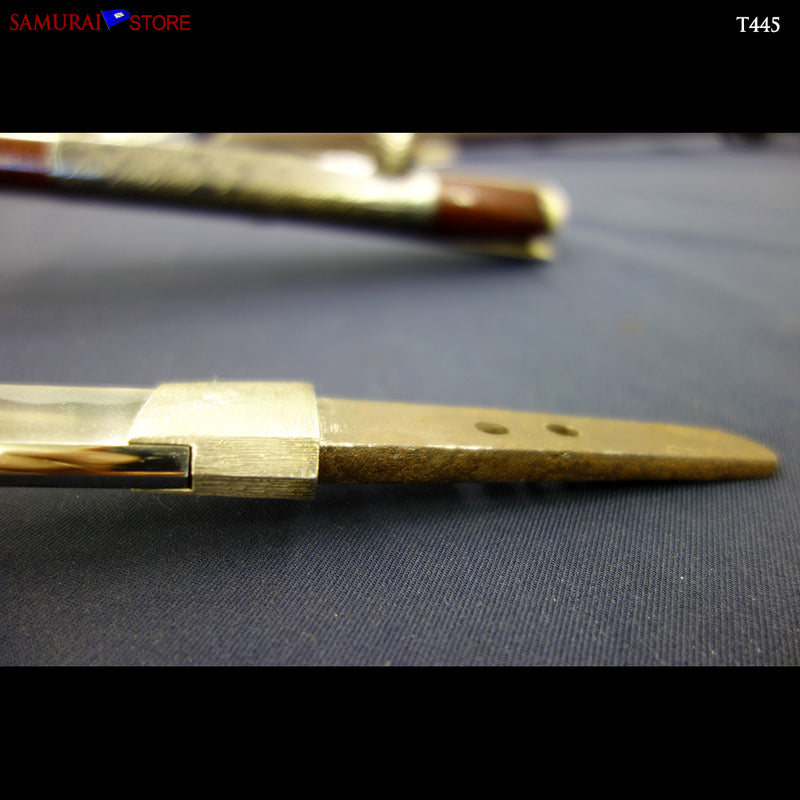 T445 Tanto Short Sword Edo period w/Certificate - Antique - SAMURAI STORE