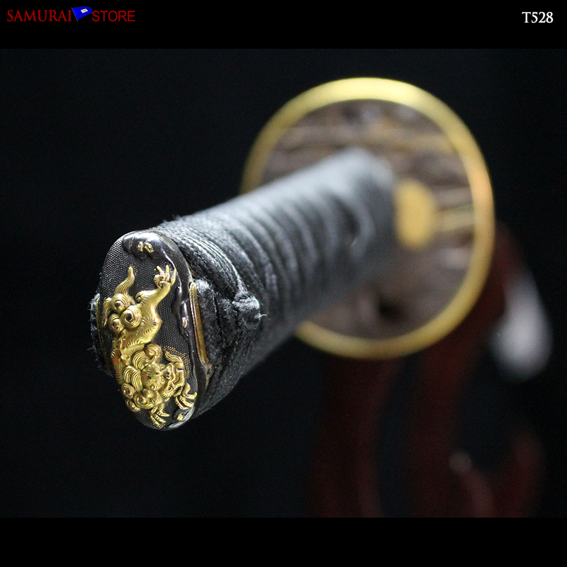 T528 Katana Sword Fujiwara Sukenobu - Antique - SAMURAI STORE