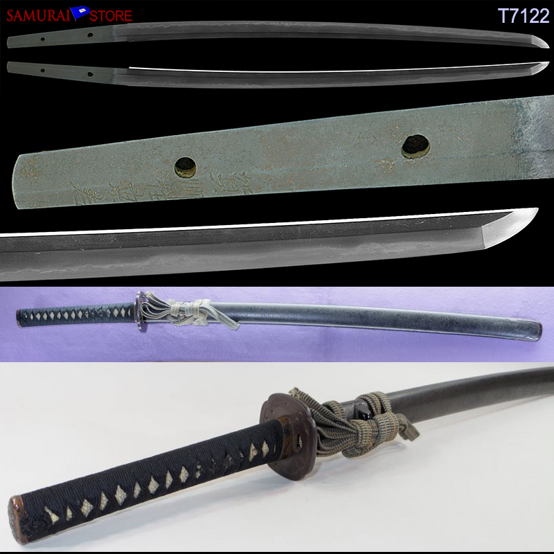T7122 Katana Sword KANEWAKA - Antique w/ NBTHK certificate - SAMURAI STORE